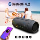 Waterproof Portable Speaker Mini Bluetooth Music Bass Speaker Subwoofer Outdoor Wireless Loudspeaker Support TF FM Radio Aux