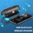 Waterproof Portable Speaker Mini Bluetooth Music Bass Speaker Subwoofer Outdoor Wireless Loudspeaker Support TF FM Radio Aux - Image 3